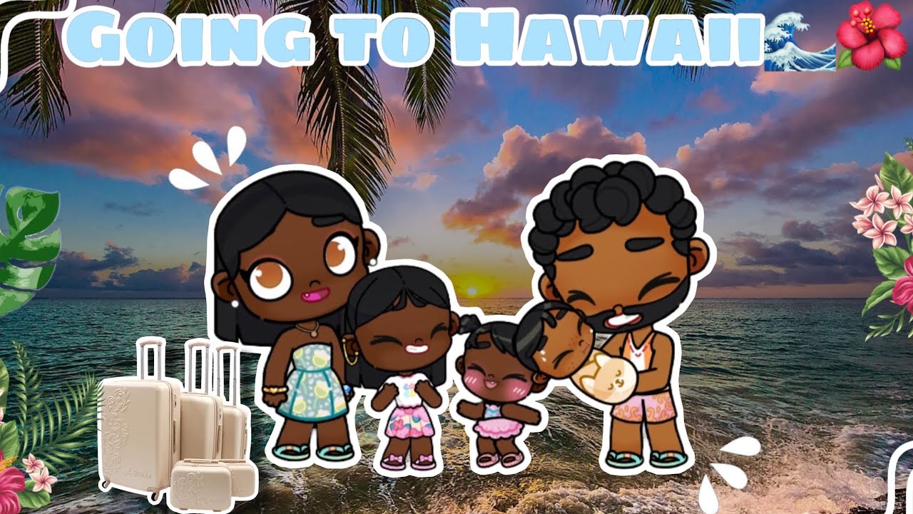 ✨️Going to Hawaii 🌺Pt1||Airplane trip and hotel tour||♡