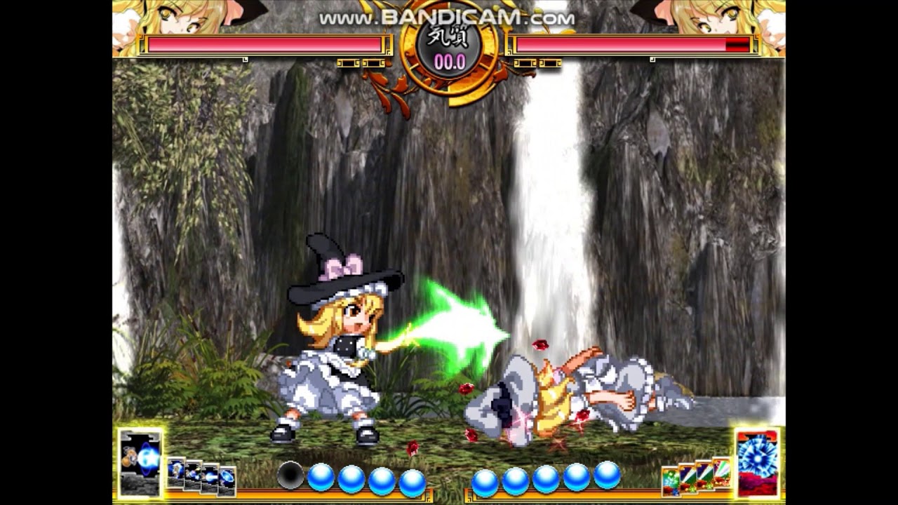 霧雨魔理沙　通常技＋必殺技＋スペカ集【東方緋想天】