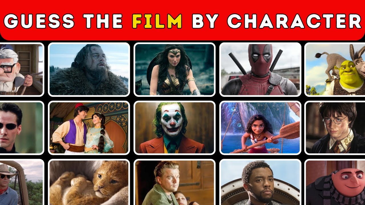 Can You Guess The Movie from the Character? | Film Quiz