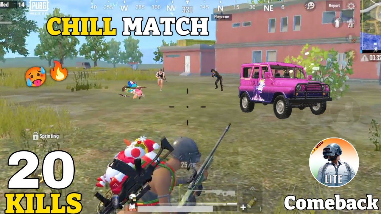 CHILL MATCH | 1v4 FULL GAMEPLAY 🔥 | BGMI LITE COMEBACK 2026 | PUBG MOBILE LITE BGMI LITE | NORAT YT 