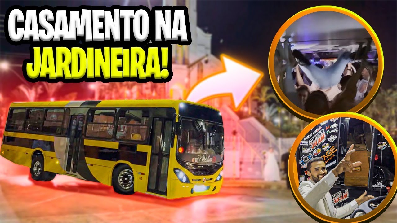 FIZ UM CASAMENTO NA JARDINEIRA 😂 VEJA COMO FICOU A PINTURA NOVA DO BUSÃO 😍