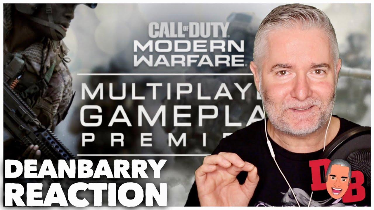 Call Of Duty: Modern Warfare Mulitplayer Reveal Trailer REACTION