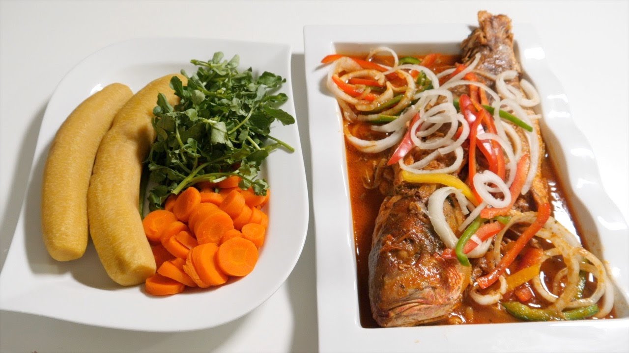 Men Yon Bon Bannann ak Poison | Plantain and Fish