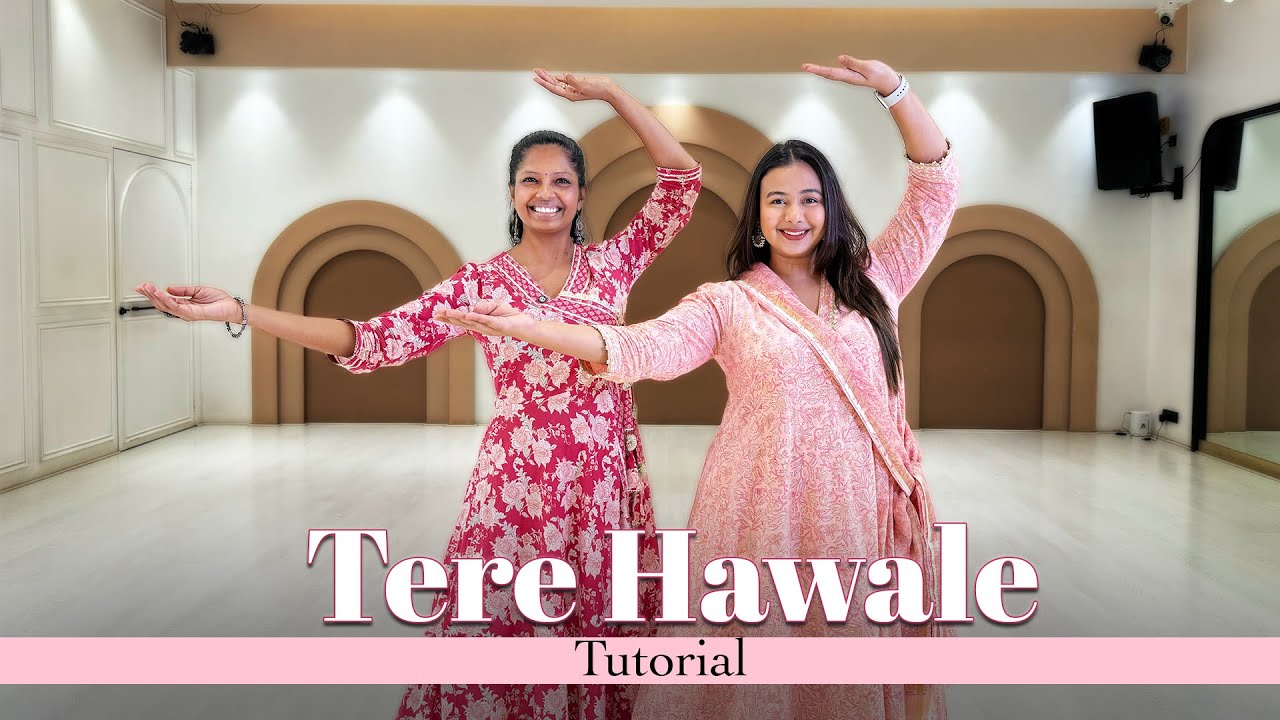 Tere Hawaale Tutorial | Team Naach | Nicole | Andrea