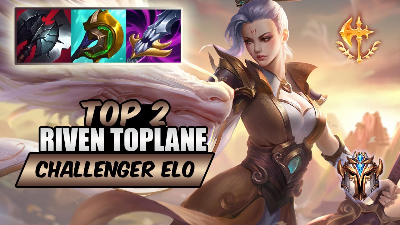 Wild Rift Riven top 2 toplane - S13 rank game + build