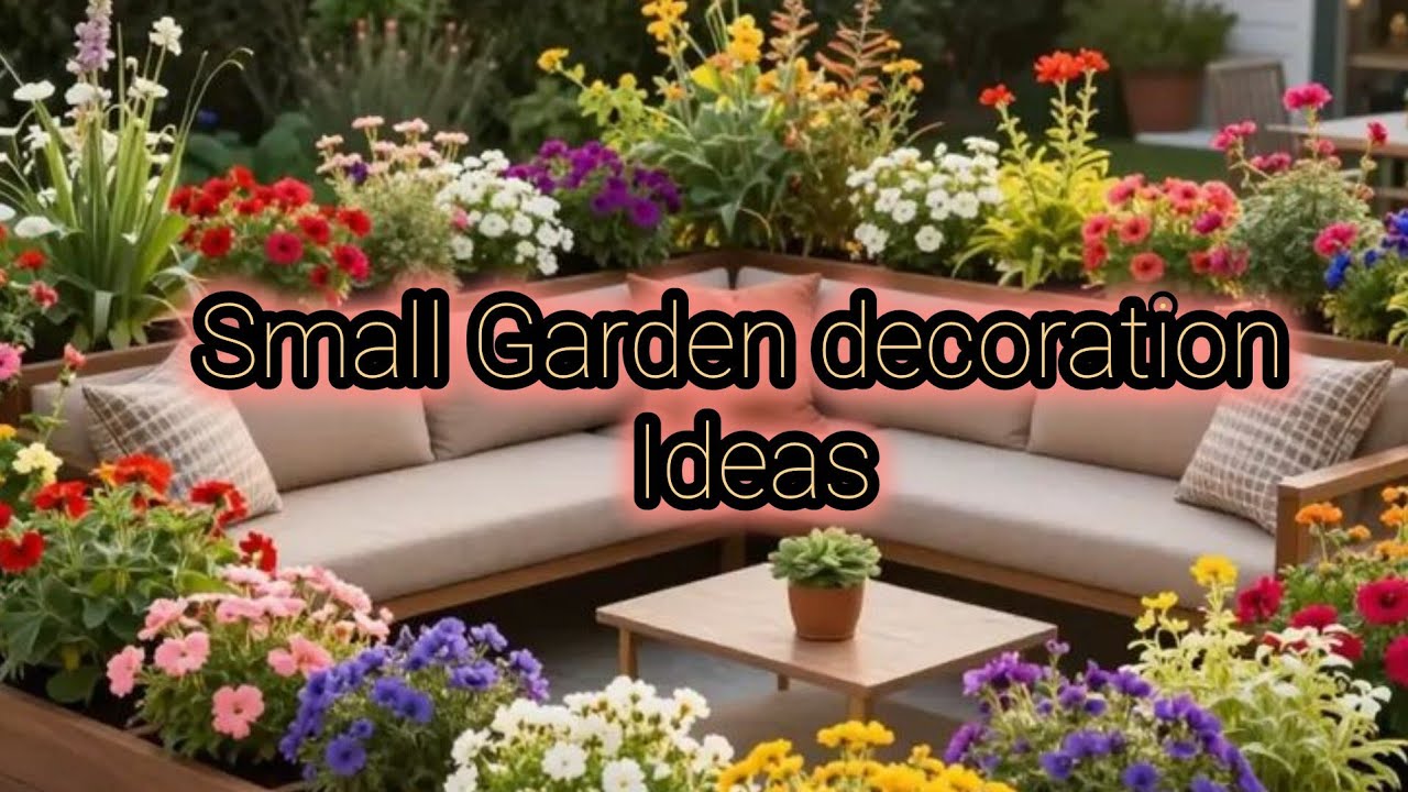 Small Garden decoration ideas |Diy Garden decoration ideas 