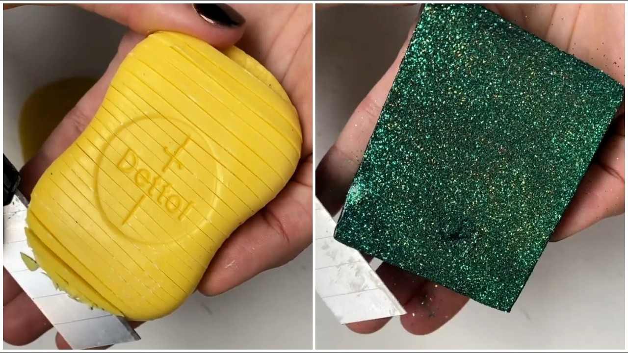2X the ASMR Magic! Satisfying Soap Cuts✨