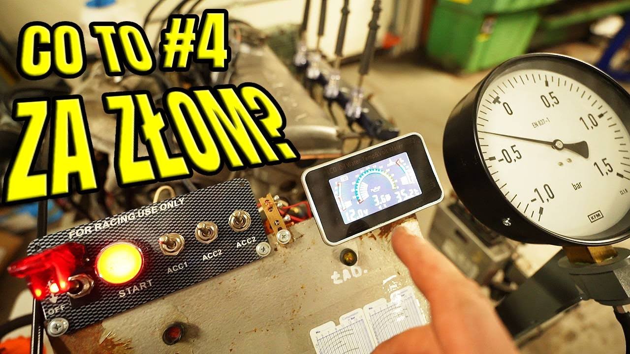 CO TO ZA ZŁOM #4 🚀 SILNIK ZACZYNA CHODZIĆ! POPRAWA ZAPŁONU I TESTY!