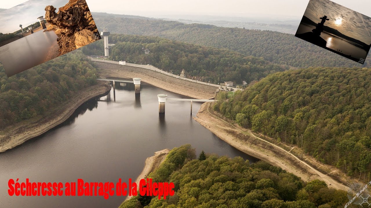 Sécheresse au Barrage de la Gileppe