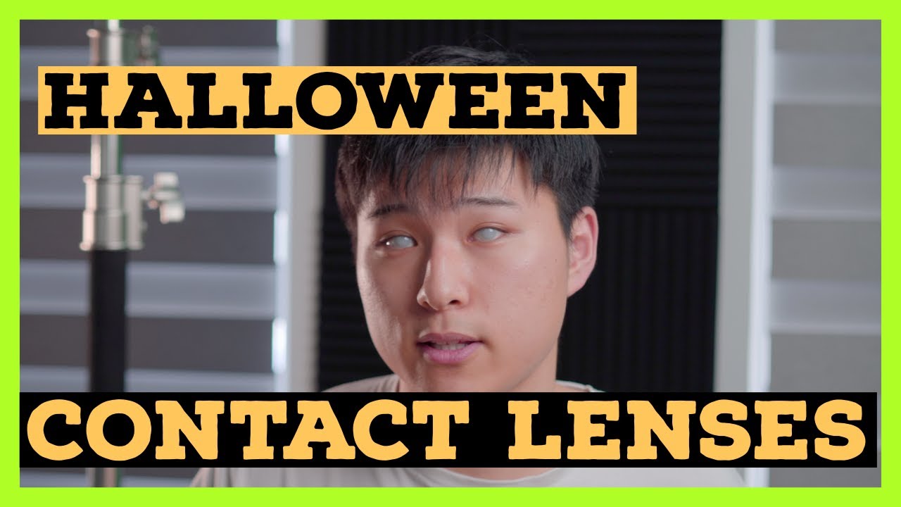HALLOWEEN CONTACT LENSES: Optometrist explains what to watch out for