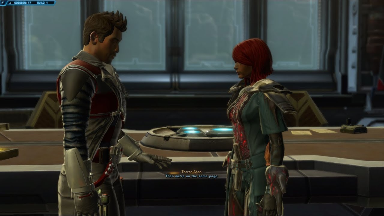 SWTOR The Dantooine Incursion | Theron Empire specific dialogues