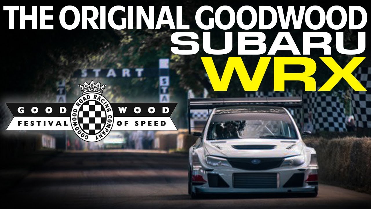 The ORIGINAL Subaru WRX that DOMINATED the Goodwood Festival of Speed