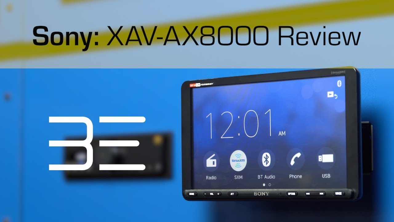 Black Edition: Sony XAV-AX8000 Review