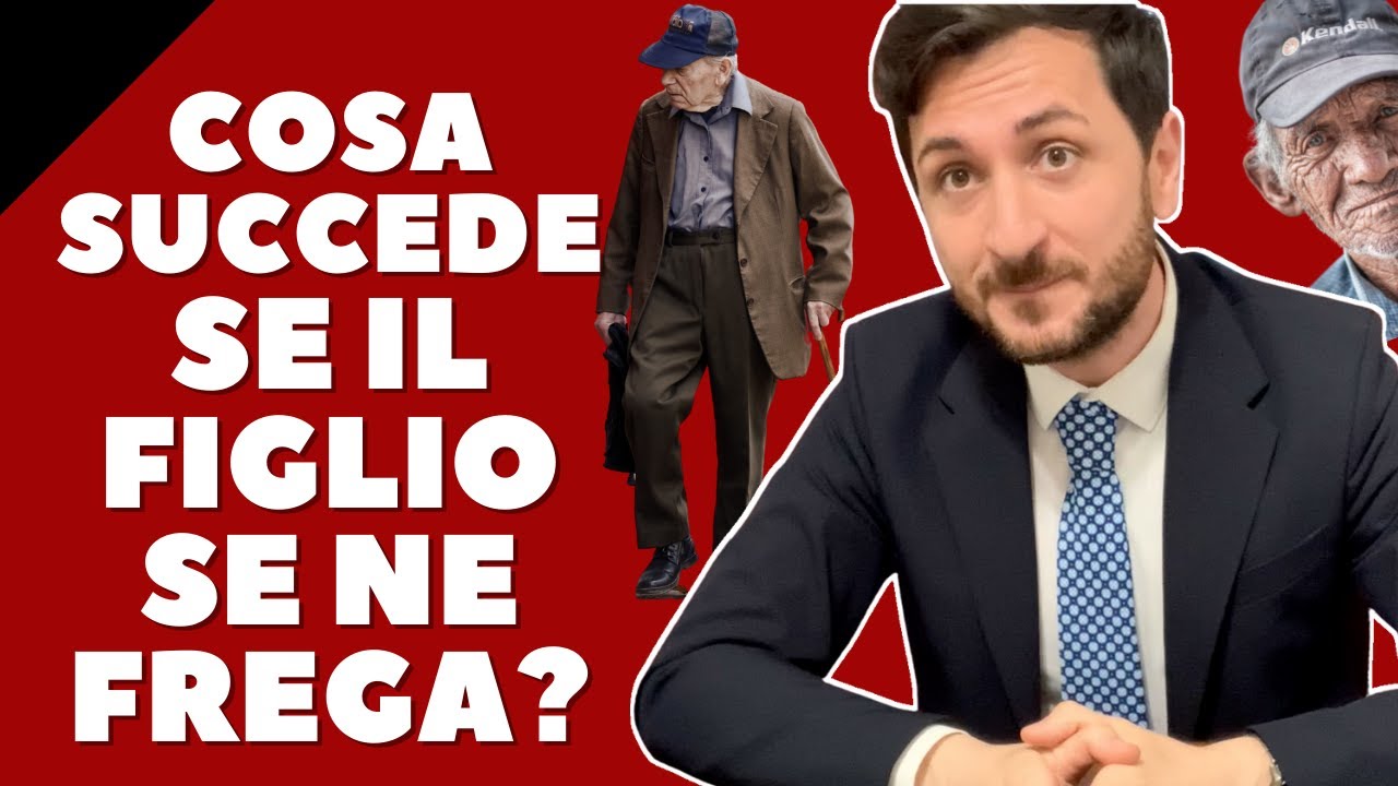 GENITORI ANZIANI: cosa rischia il figlio che si disinteressa?