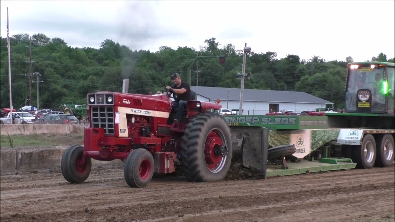 14,000LB FARM STOCK TRACTORS AT THE 2025 BUTLER COUNTY, OHIO FAIR TRACTOR PULL JULY 2OTH, 2025
