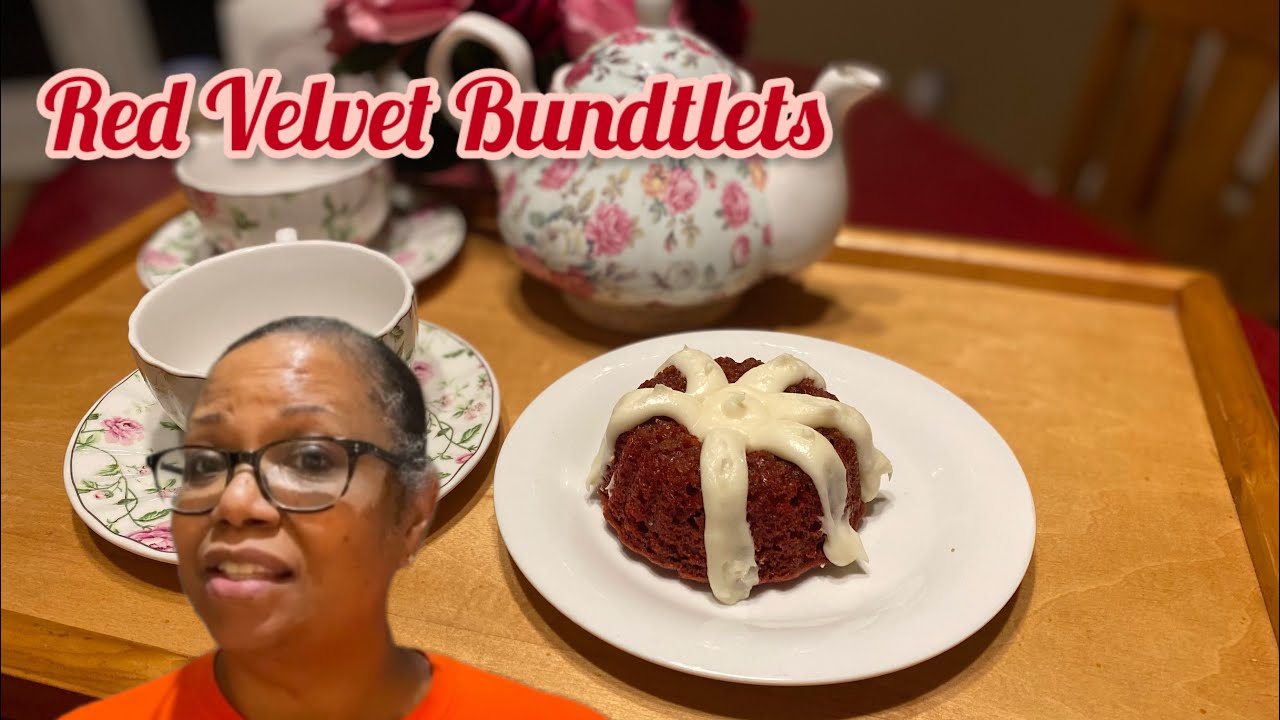 Bake Love on Valentine’s Day: Red Velvet Bundtlets