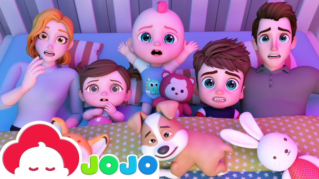 Diez en la Cama (Versión Tormenta Tenebrosa) | Canciones Infantiles | Bebé JoJo en Español