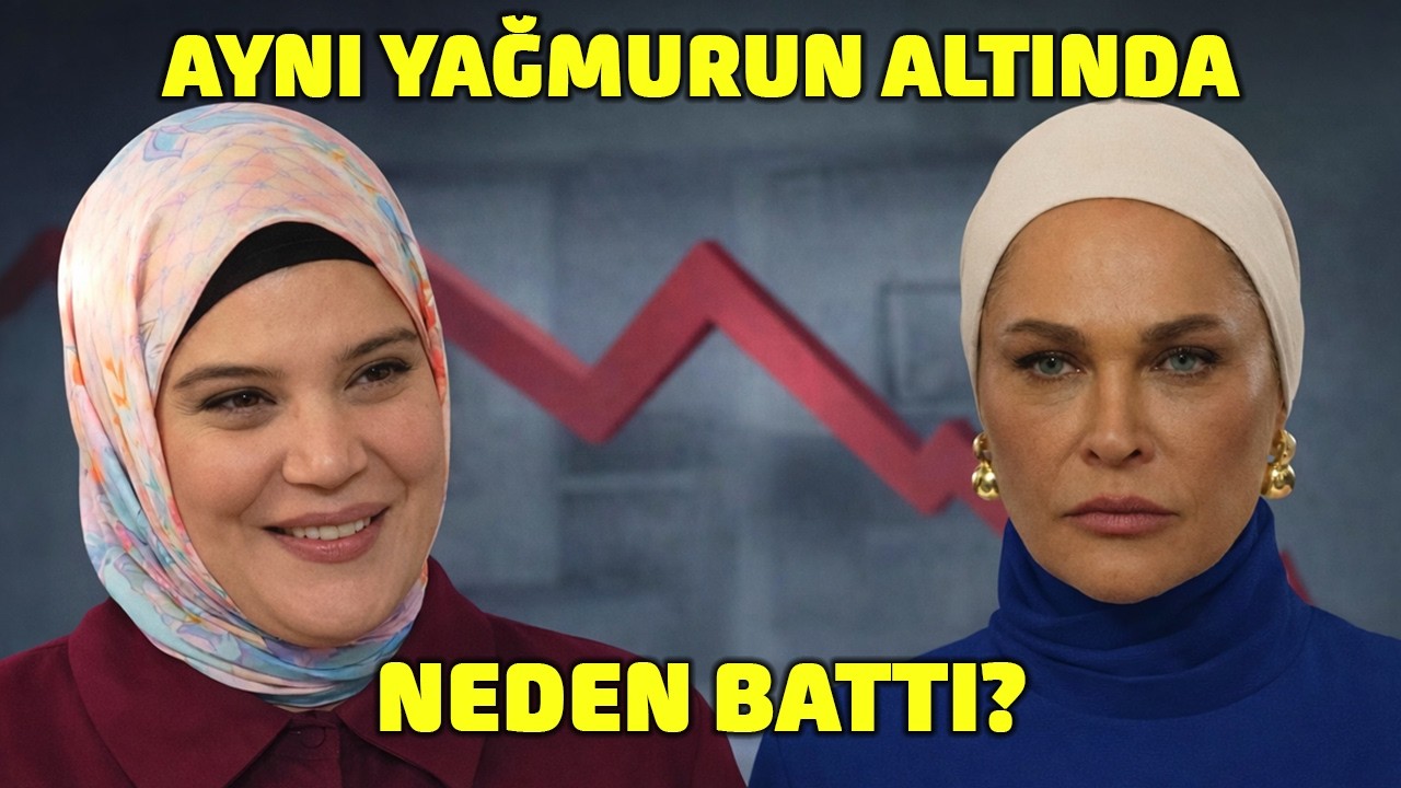 Aynı Yağmurun Altında Neden Battı?  Kızılcık Şerbeti Neden Zirvede?