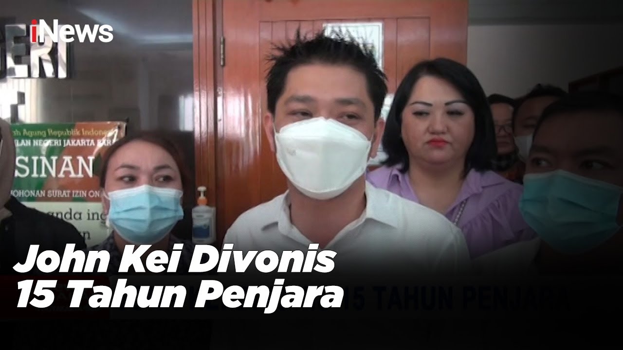 John Kei Divonis 15 Tahun Penjara - iNews Malam 20/05