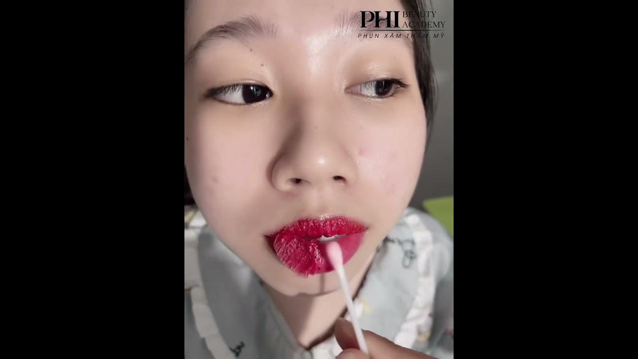 Quá Trình Môi Bong Sau Phun 