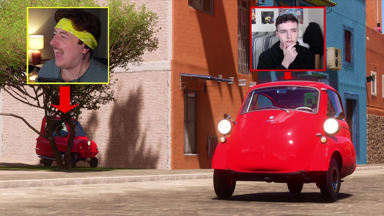 We Played Hide & Seek In The SMALLEST Cars In Forza!