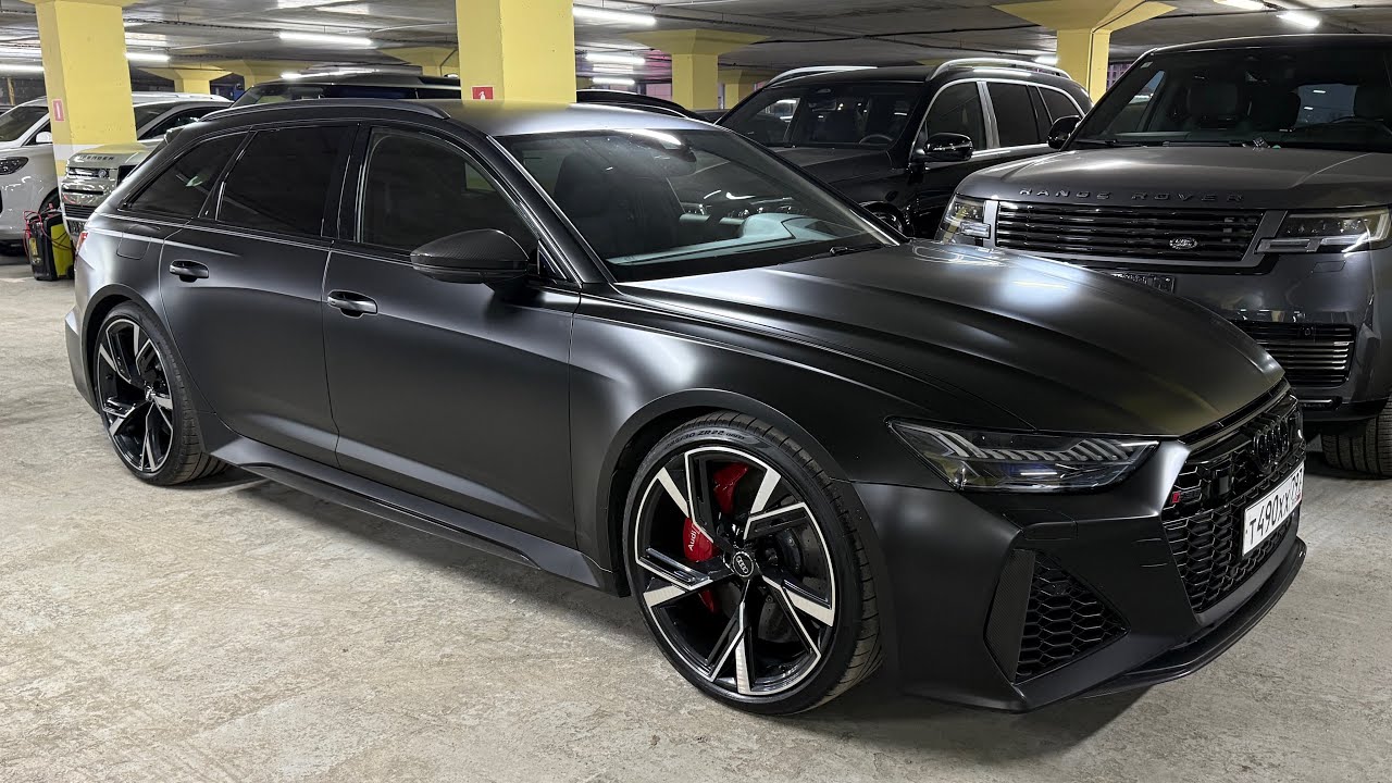 Обзор Audi RS6 - 811лс, 40.000км, 2021г, цена 13.500.000 рублей.