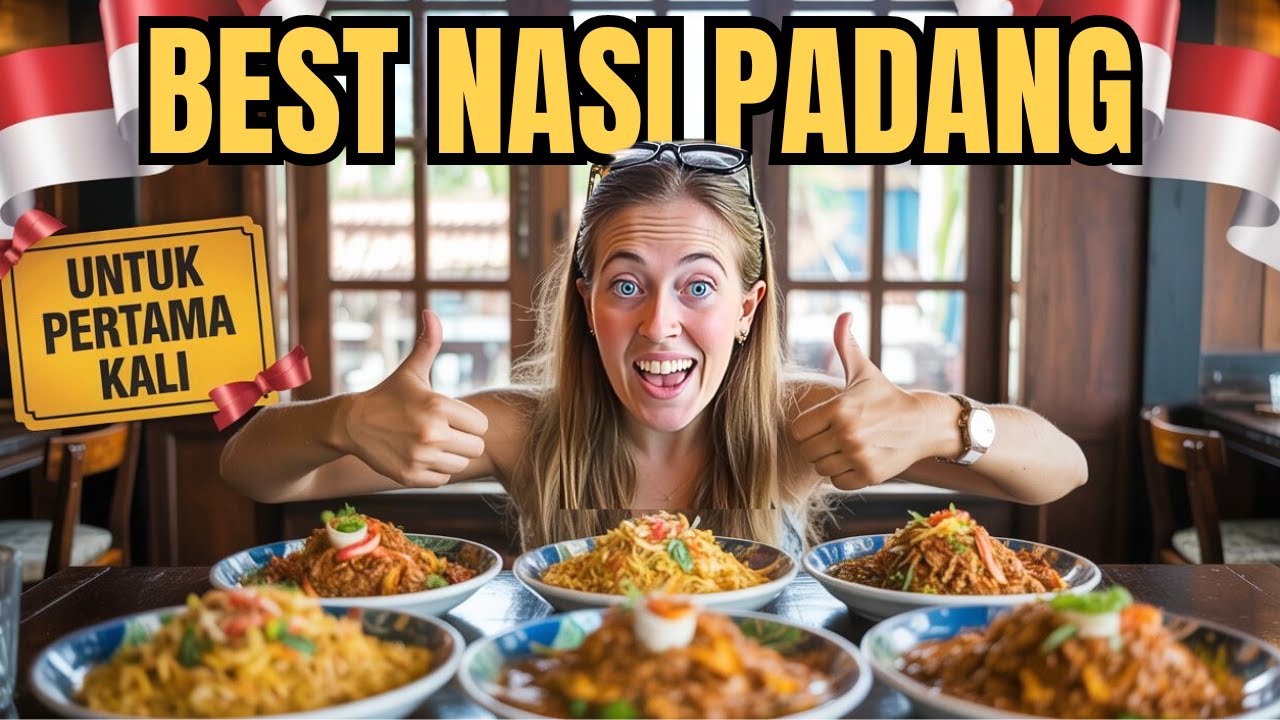 BEST NASI PADANG in JAKARTA, Indonesia 🇮🇩 Beef Rendang is AMAZING