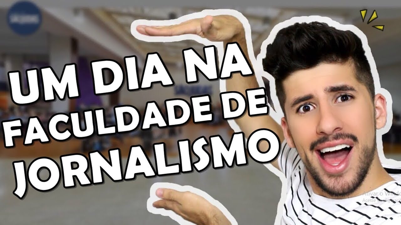 UM DIA NA FACULDADE DE JORNALISMO - Vlog