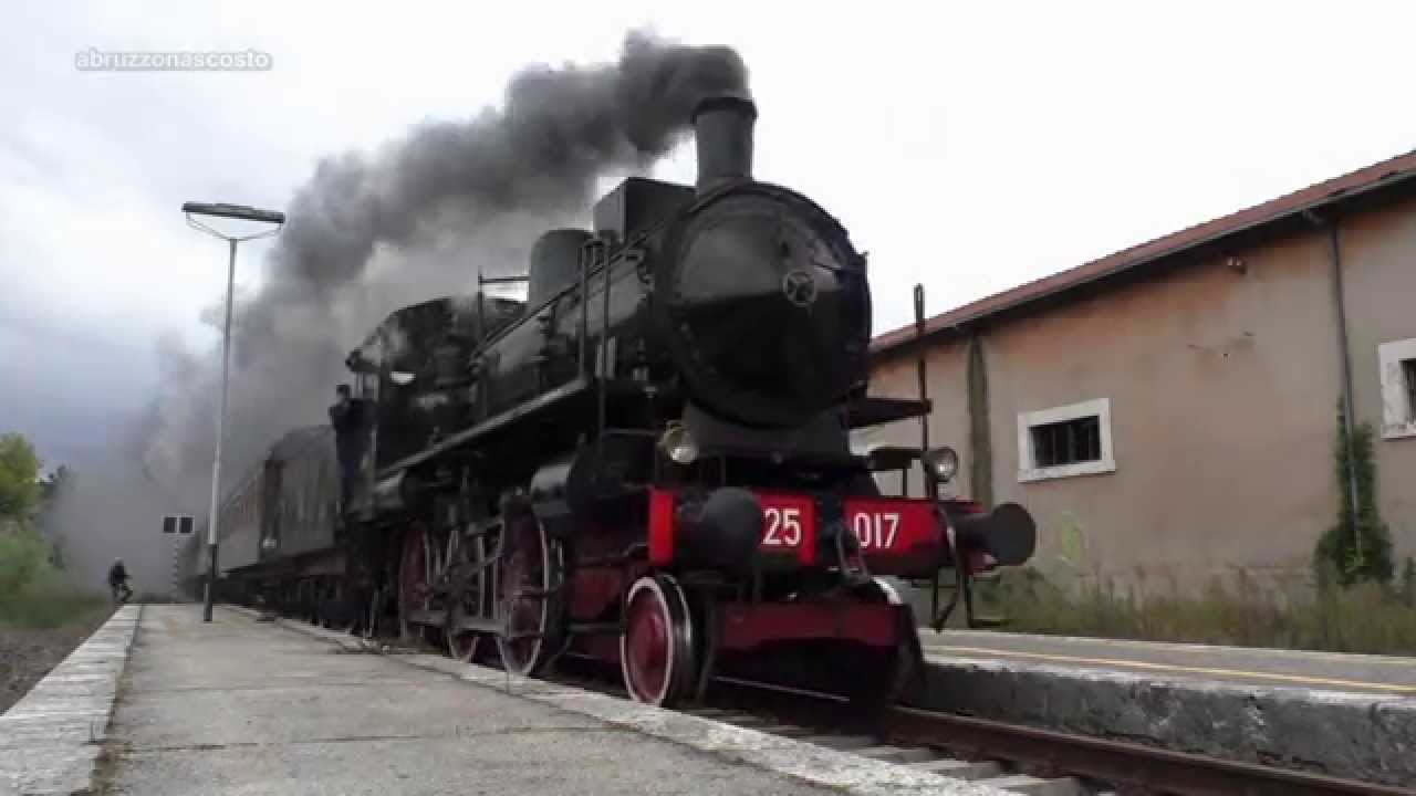 Treno a vapore Cassino Avezzano / Liri valley steam train 2015