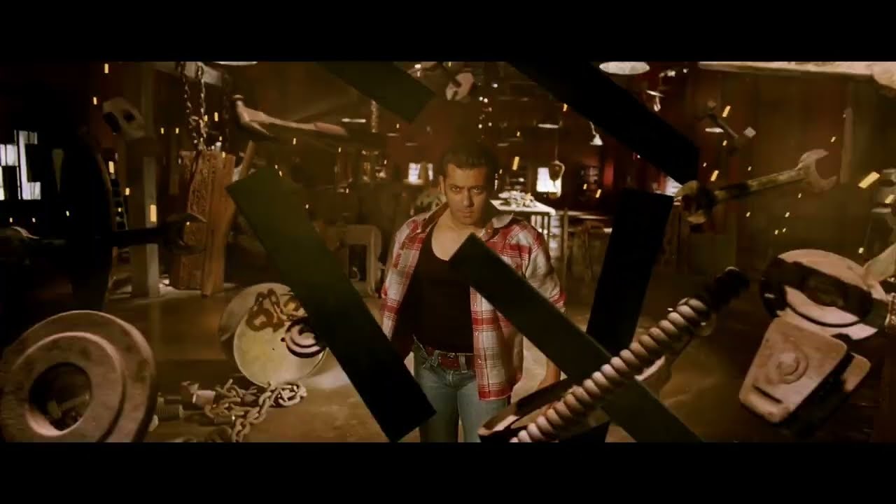 Wanted Movie | Radhe Entry Fight Scene | Salman Khan
