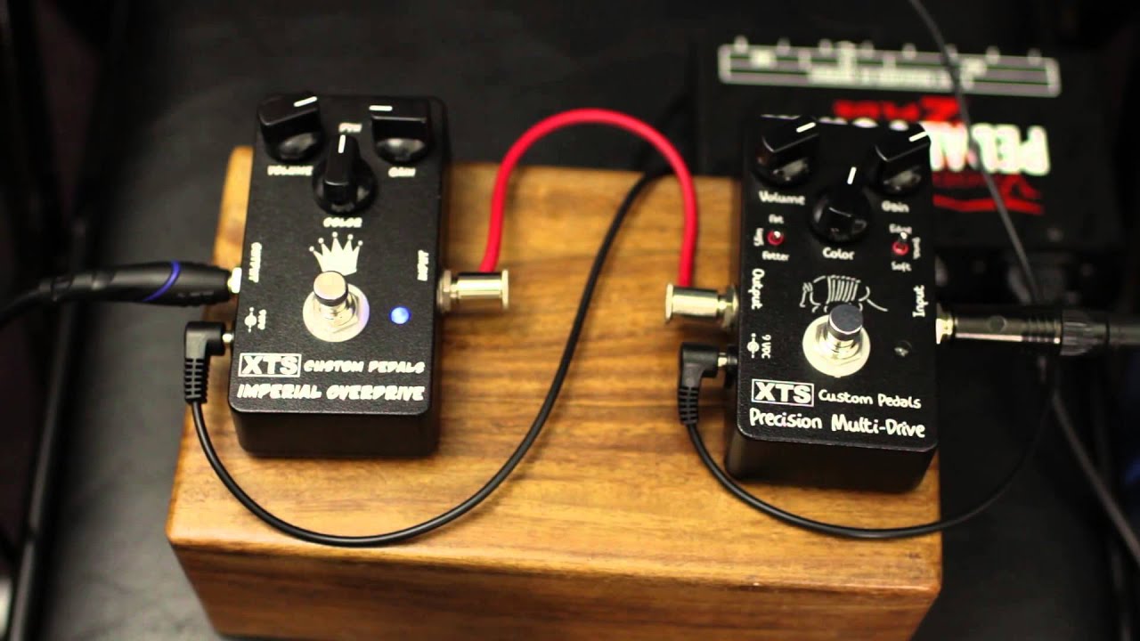 XAct Tone Solutions - XTS - Imperial Overdrive - Precision Multi-Drive - Pedal Demo