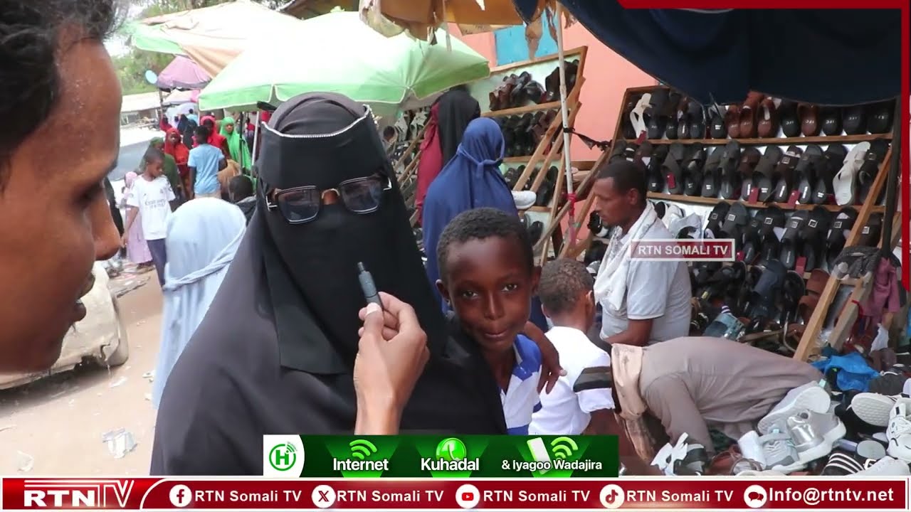 ‎Suuqa Xerada Qaxootiga Xagardheer oo laga dareemayo ciriiri xooggan & shacabka oo u diyaar-garoobay