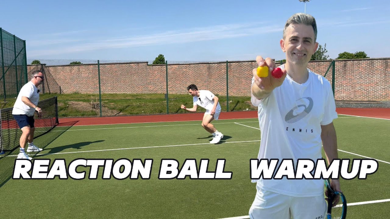 Reaction Ball Warmup Exercises