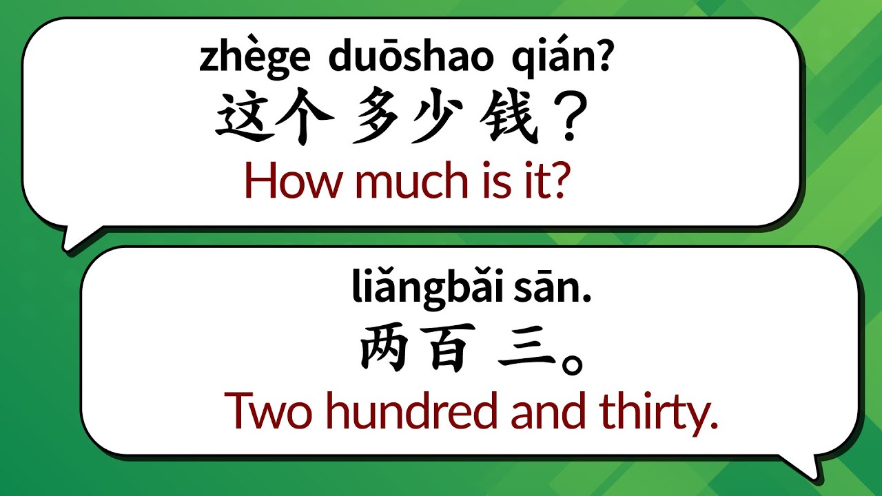 Conversational Chinese Dialogues for Everyday Life &mdash; Beginners to Intermediates