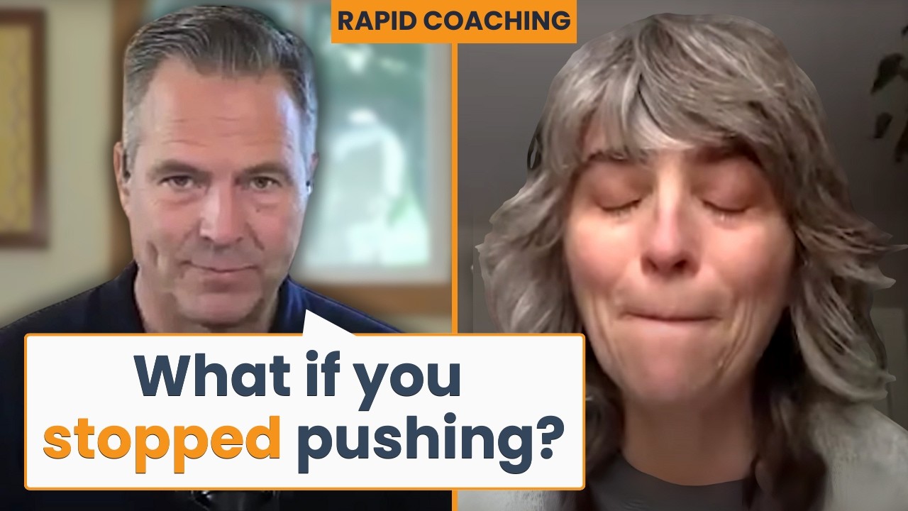 The Question That Ended Her 30-Year War With Herself (Coaching With Joe Hudson)