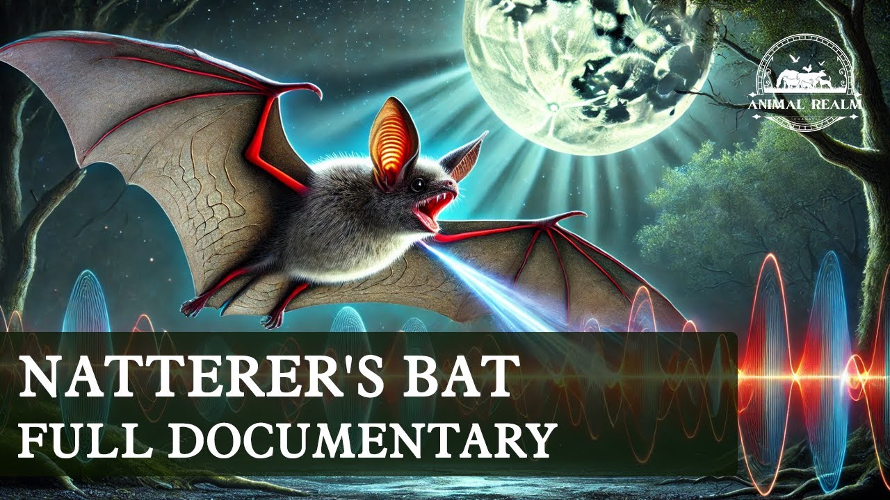 Natterer's Bat (Myotis nattereri) Documentary The Science of Natterer's Bats #AnimalRealm