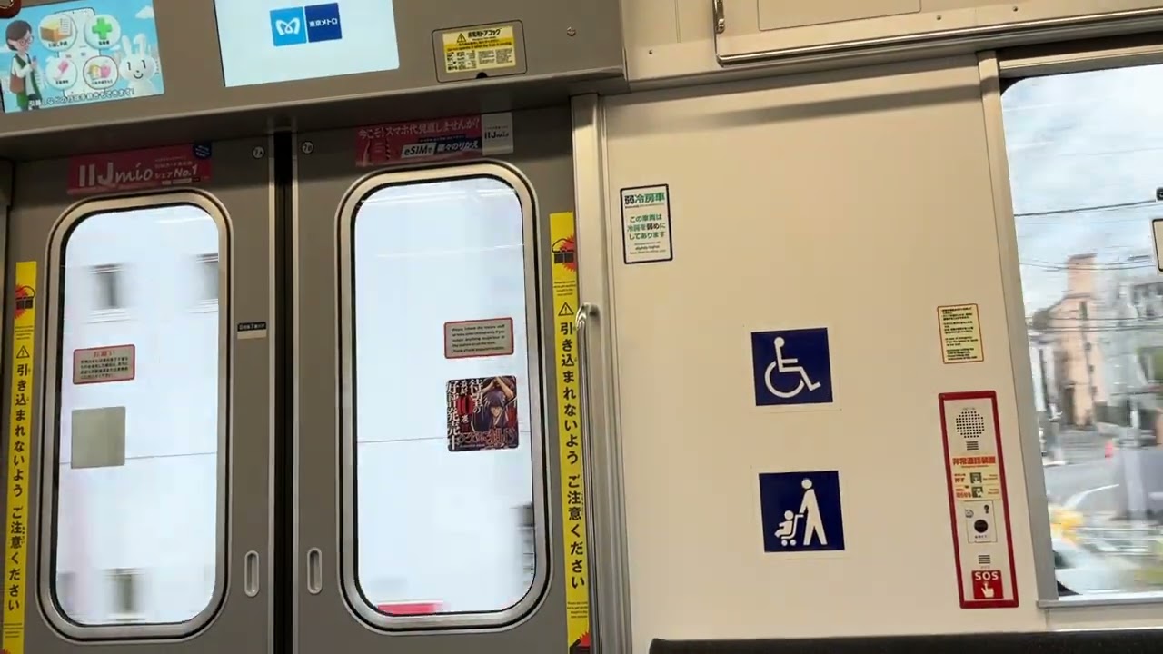 【レアなメトロ車の西武池袋入線！・走行音】西武池袋線　東京メトロ17000系17102F 準急池袋行き　練馬→池袋