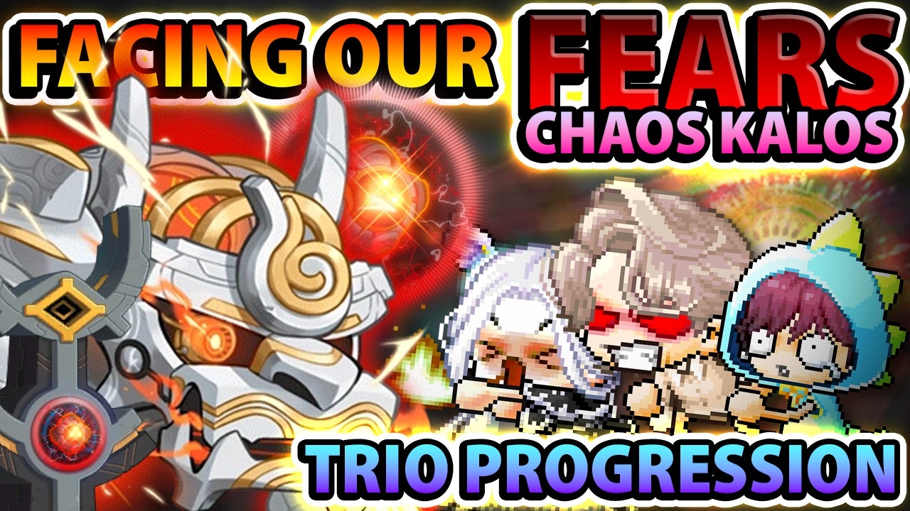 WE TOOK DOWN CKALOS AS A TRIO! First Ever Clear | Maplestory Hyperion