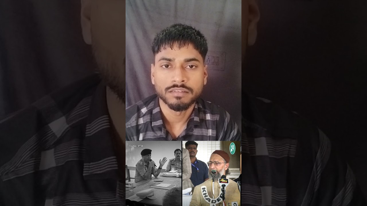 Sambhal DSP Warning vs Owaisi | Freedom of Speech Debate in India 🇮🇳