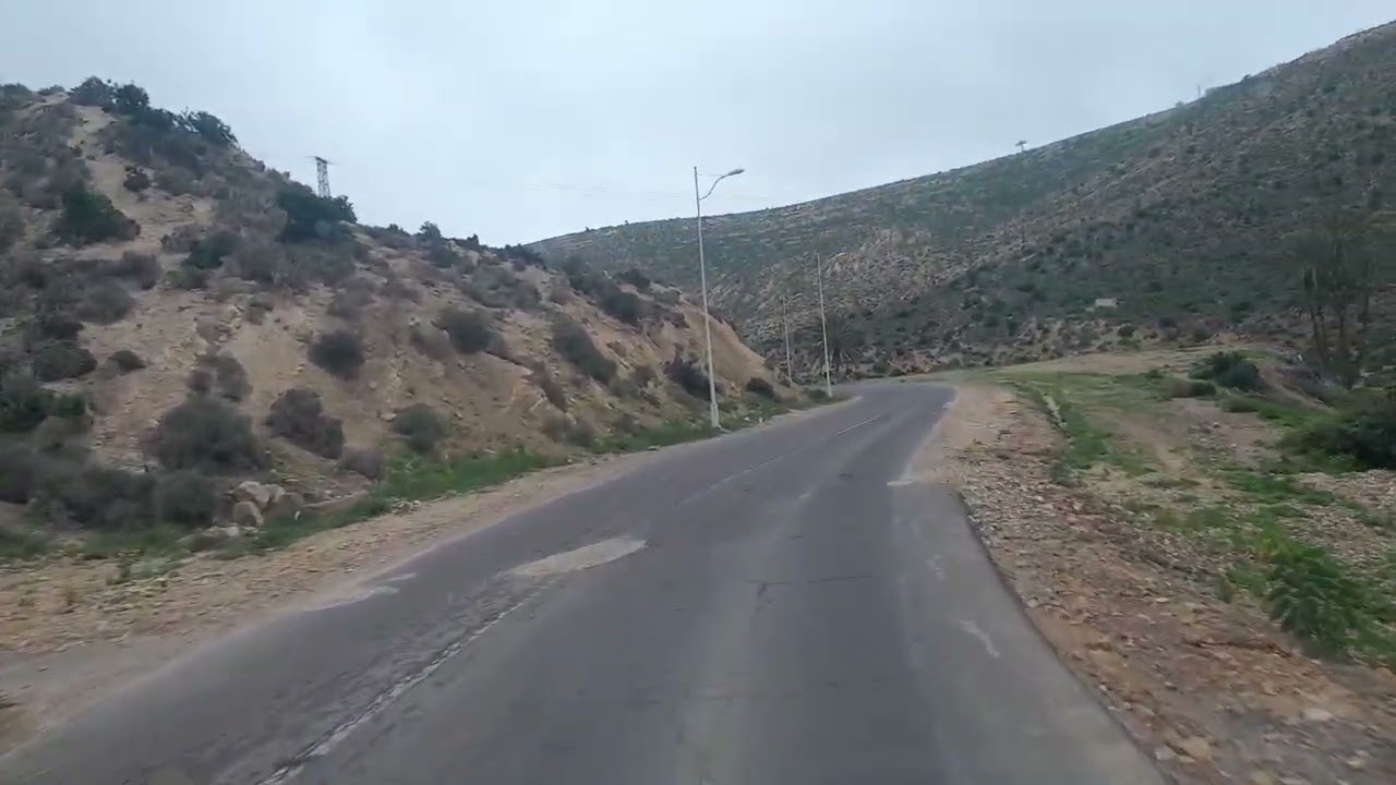 طريق عين السخونة أكادير اوفلا  