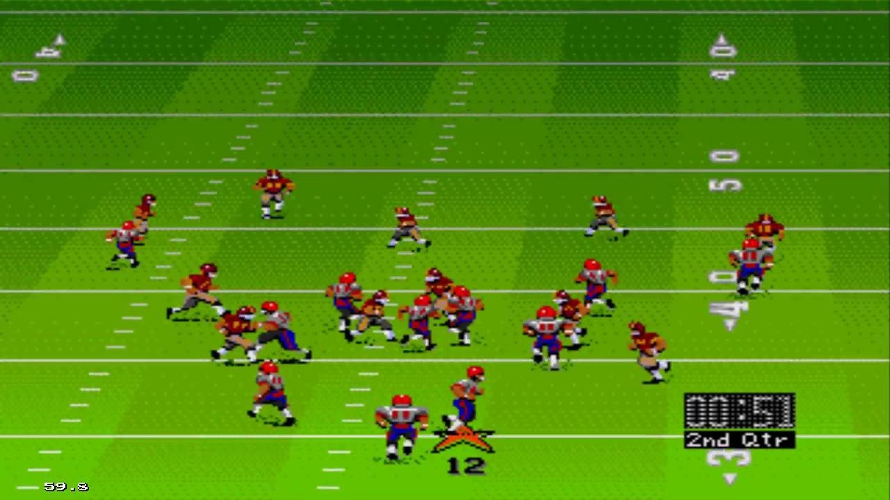 John Madden Football '92 Sega Genesis Gameplay HD