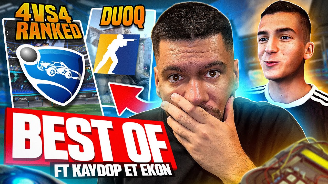 4vs4 L&Eacute;GENDAIRE avec KAYDOP et EKON - BEST OF FUURY 12H