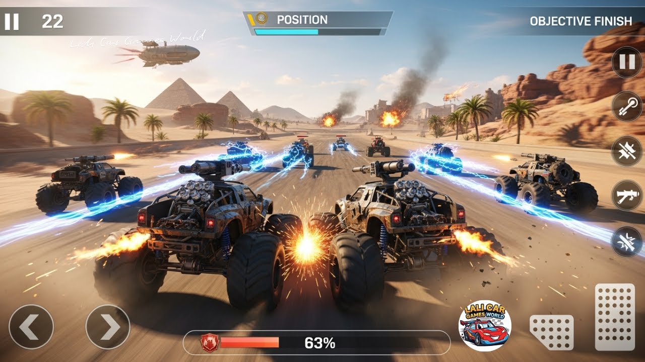 RACE Rocket Arena Car Extreme Impossible 🚀💥  Insane Combat Racing Android Gameplay