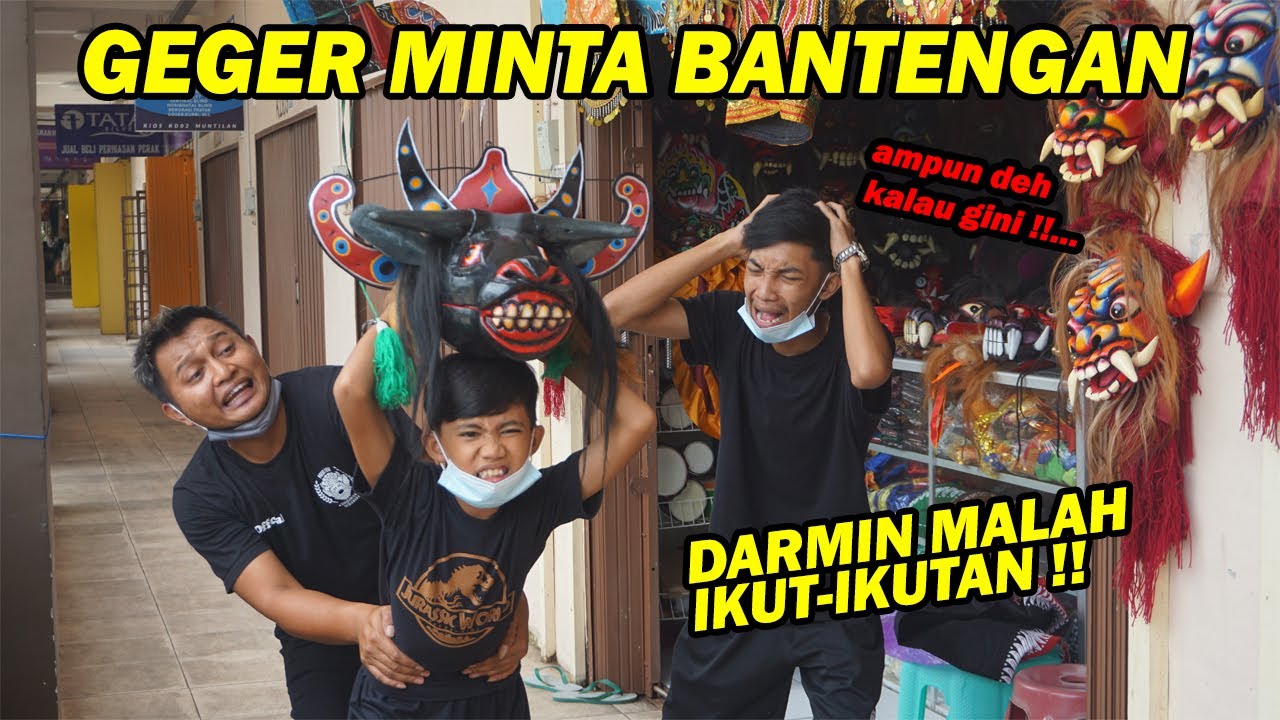 Diluar Rencana !! Enthul Ngeyel Minta dibeliin Bantengan