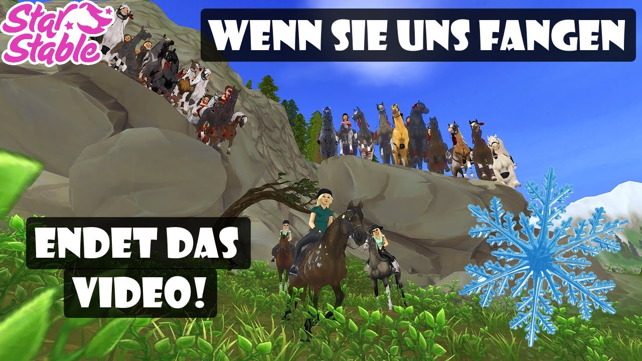 Eiskalt erwischt! - Wenn sie uns fangen, endet das Video | Star Stable Online [SSO Challenge]