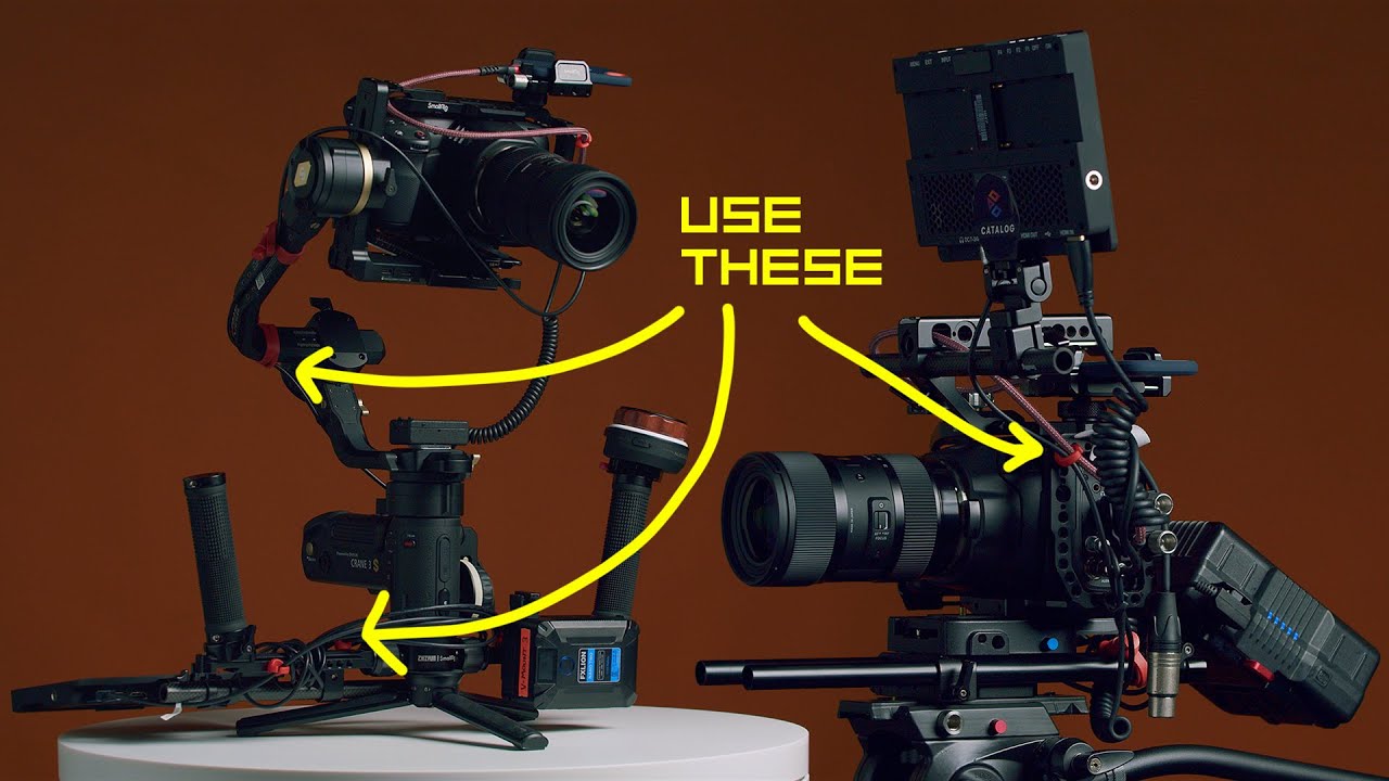 AWESOME Camera Rig Accessories for Cable Management