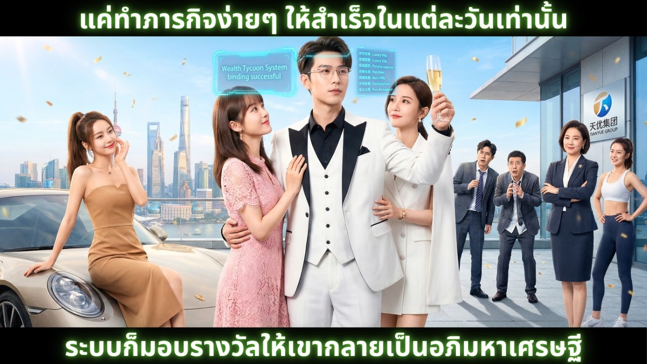 [ซีรีส์จีน] แค่ทำภารกิจง่ายๆ ให้สำเร็จในแต่ละวันเท่านั้น ระบบก็มอบรางวัลให้เขากลายเป็นอภิมหาเศรษฐี