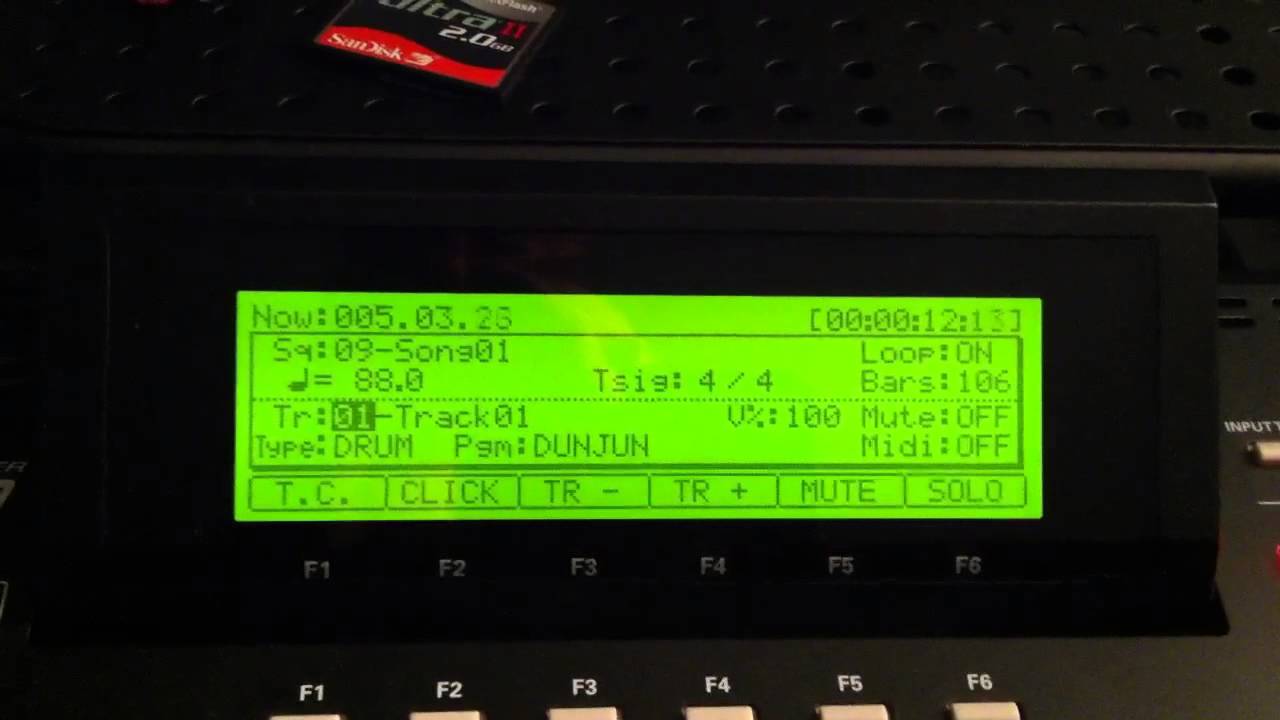 Tracking out your beats on Mpc only!