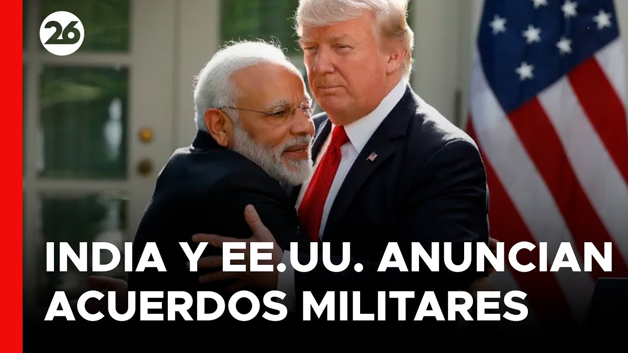 EEUU e India anuncian acuerdos económicos, militares y migratorios