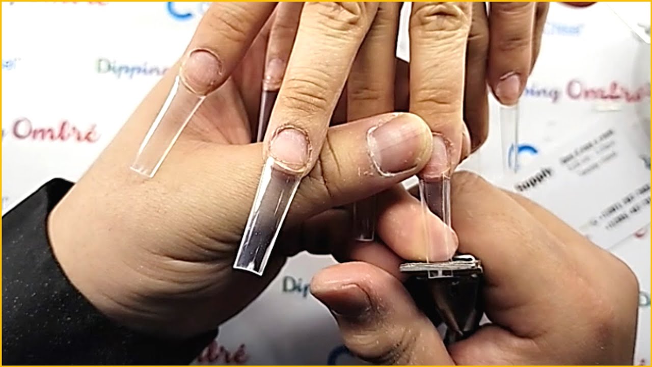 Hướng Dẫn Dán Cắt Móng Căn Bản và Đo Tip Chuẩn - Phong Tran Nails